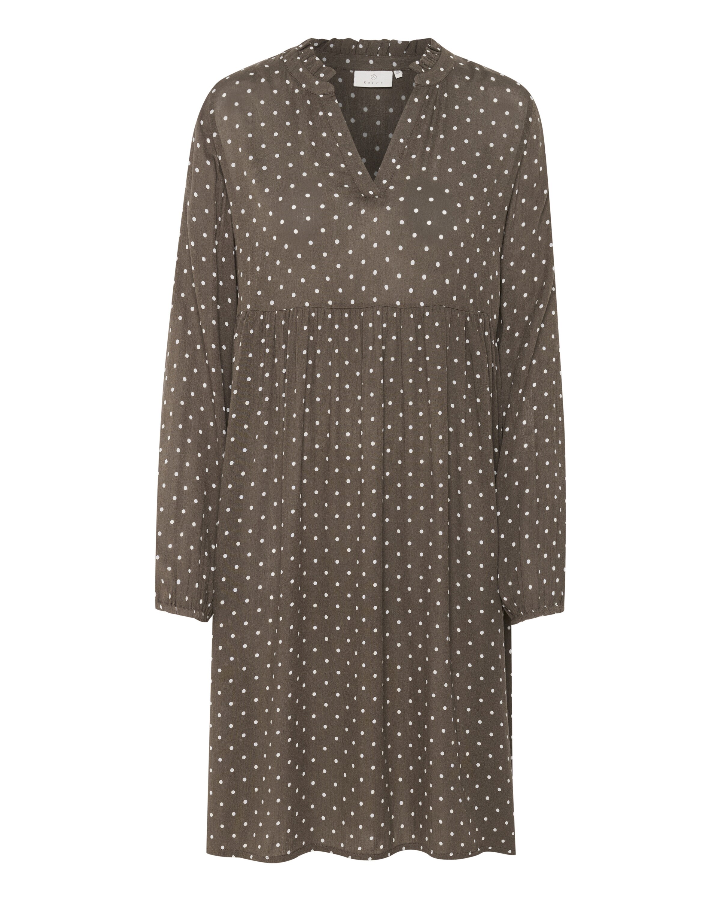 Kaffe Kjole 'Babett' i brun: forside