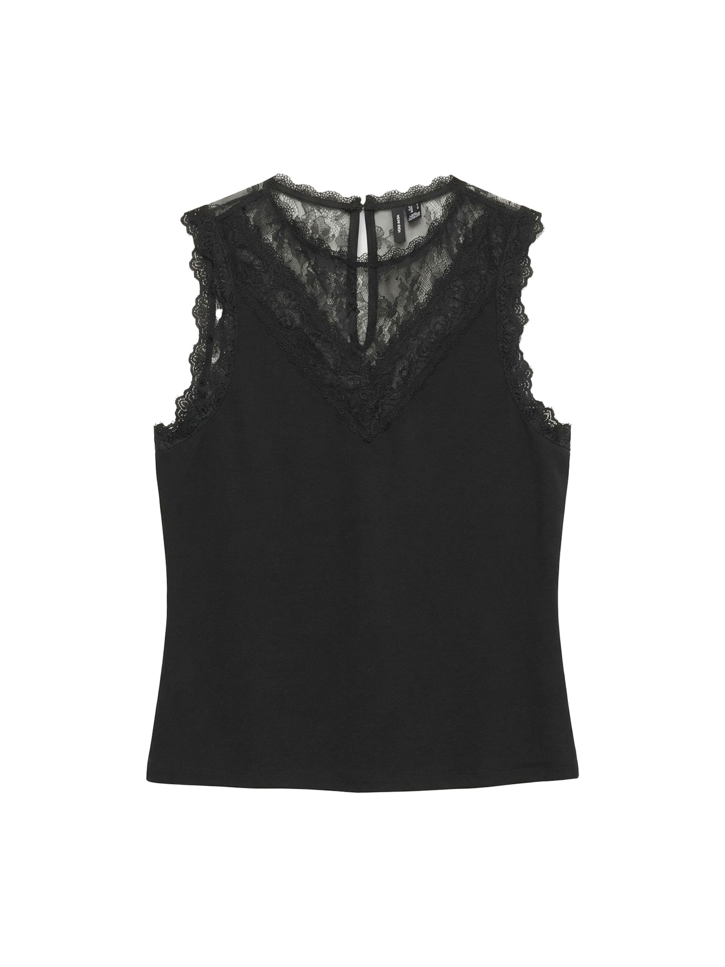 VERO MODA Top 'VMCarla' - Čierna: predná strana