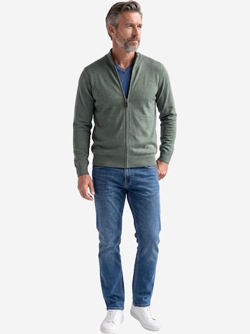 redmond Gebreid vest 'Basic' in Groen