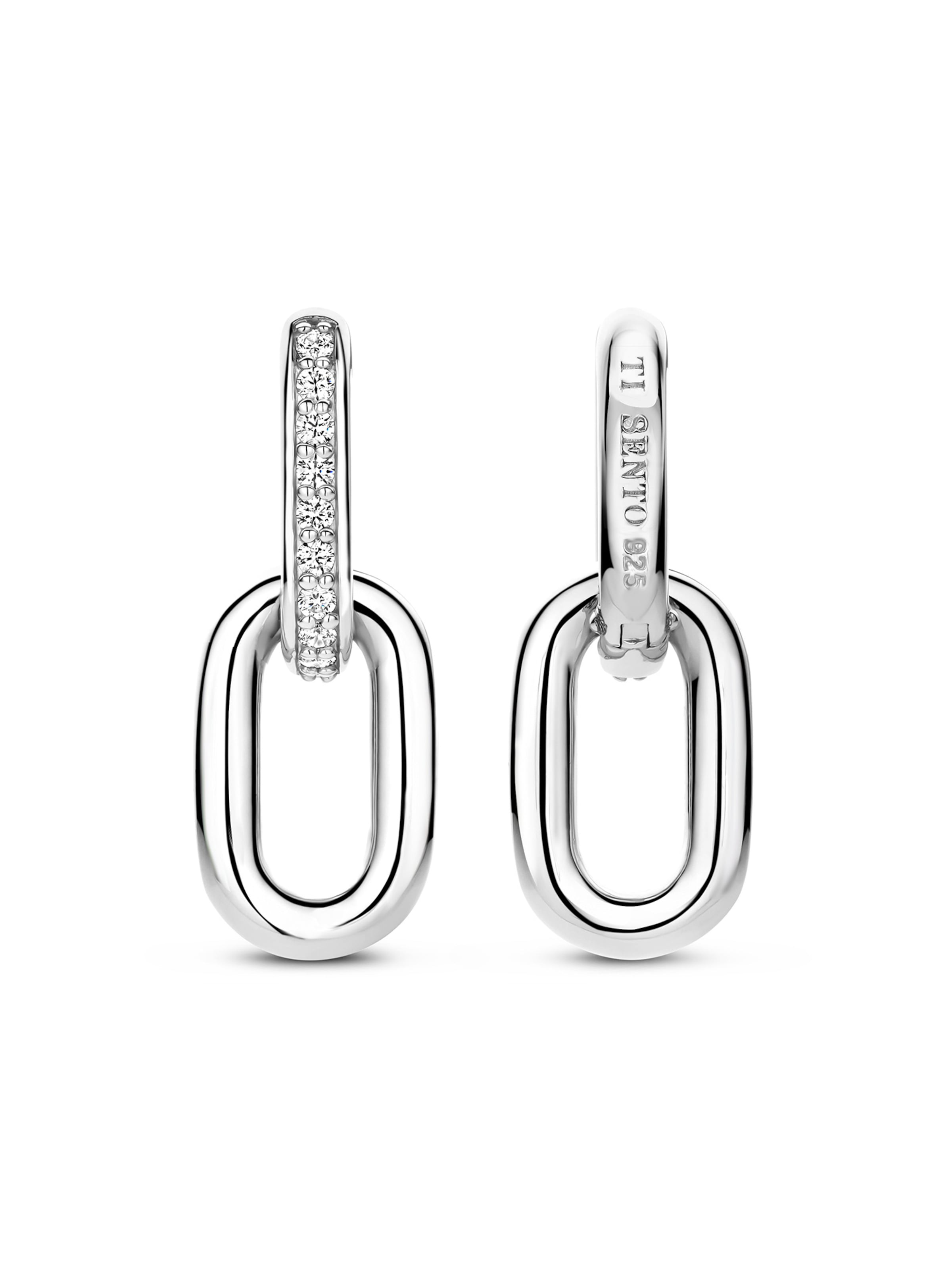 Ti Sento Milano Ohrringe in Silber