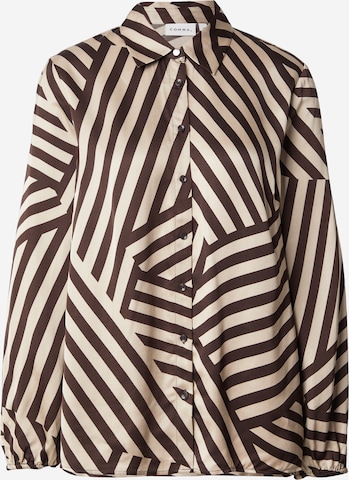 brūns COMMA Blūze: no priekšpuses