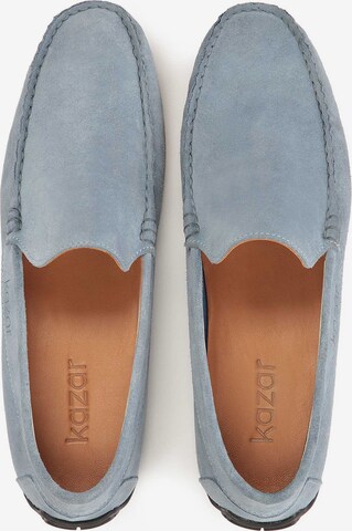 Mocassin Kazar en bleu