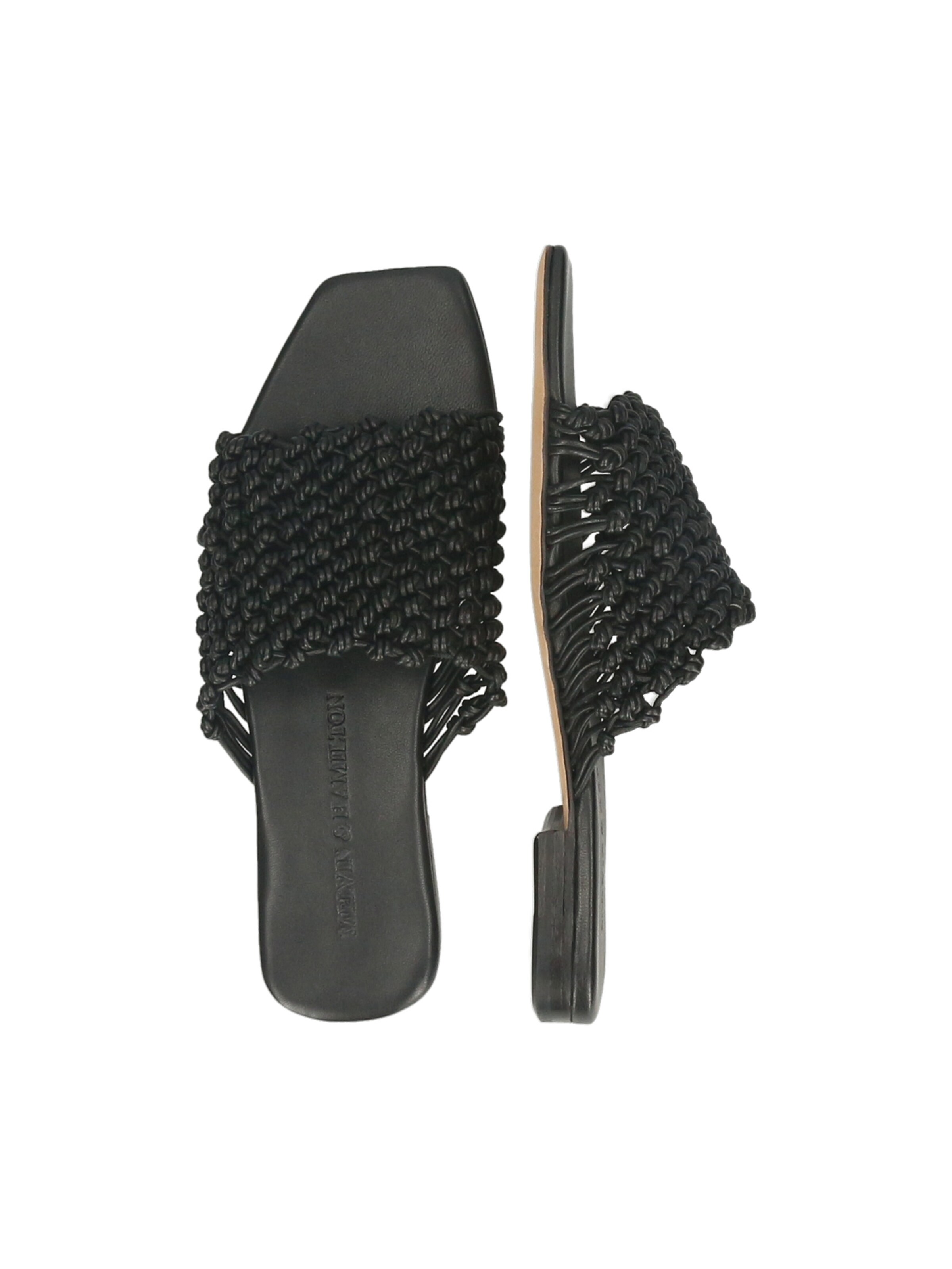 MELVIN & HAMILTON Mules 'Sandrine 9' in Black