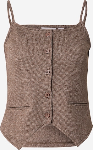 ruda PIECES Palaidinė be rankovių 'PCPEPPER': priekis