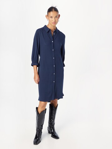 Robe-chemise 'Elianna' Soft Rebels en bleu : devant