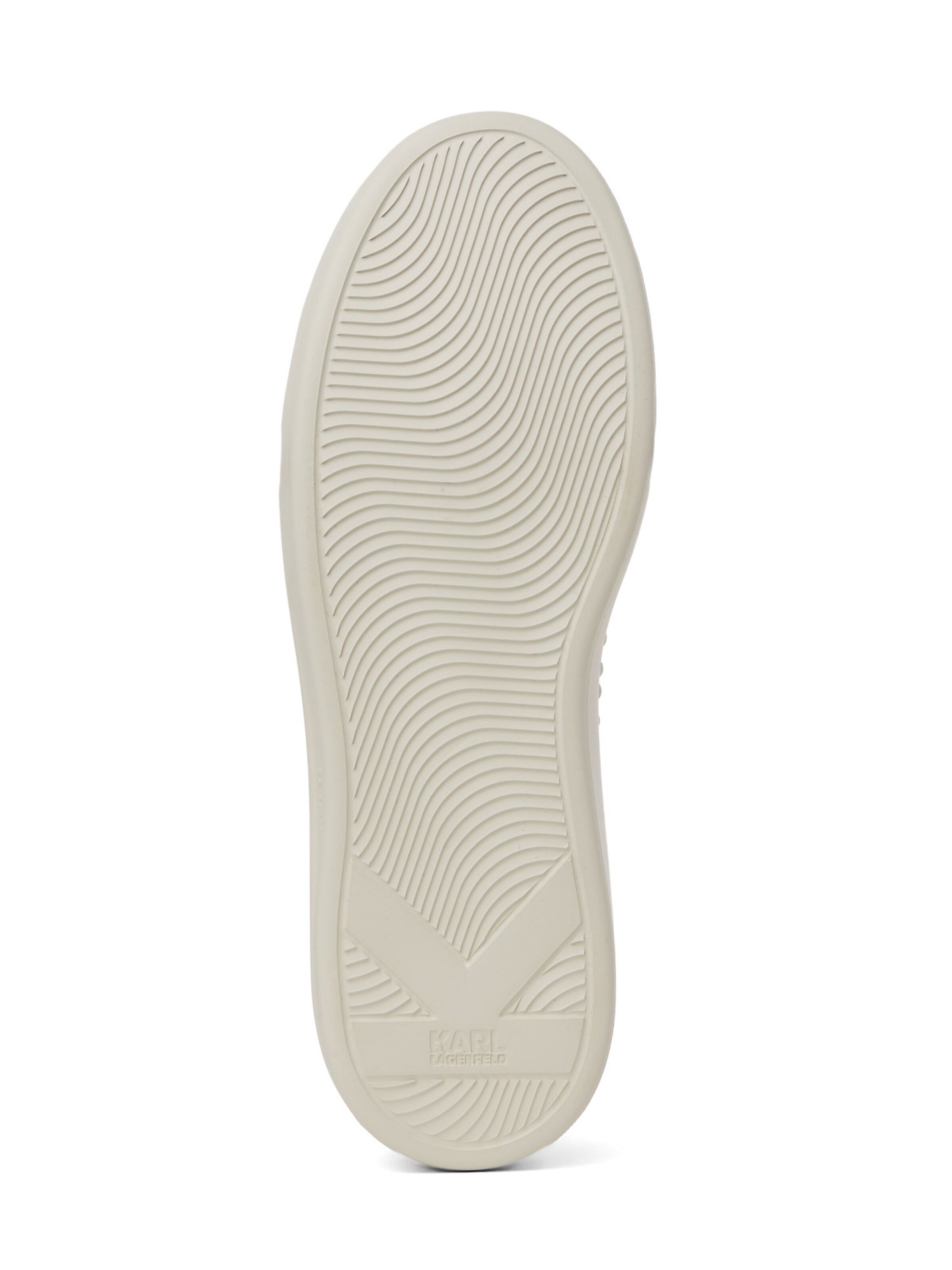 Karl Lagerfeld - Zapatillas deportivas bajas 'Monogram Kapri' en blanco