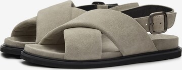 LOTTUSSE Sandale 'Pala' in Grau