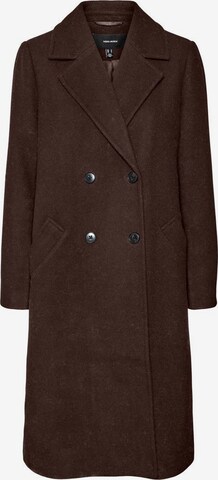 VERO MODA Between-Seasons Coat in Brown: front