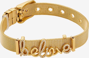Heideman Bracelet 'Believe' in Gold: front