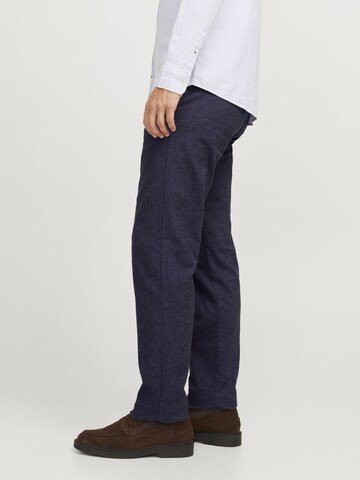 JACK & JONES Loosefit Chino 'JHWKANE JJLOUIS' in Blauw