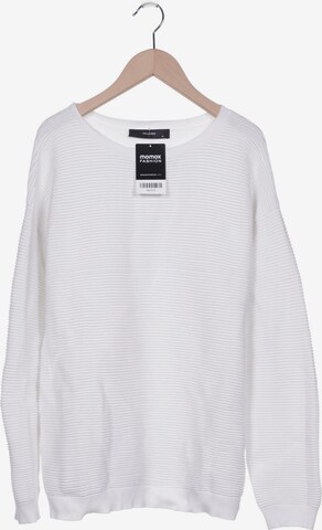 HALLHUBER Sweatshirt & Zip-Up Hoodie in XL in White: front