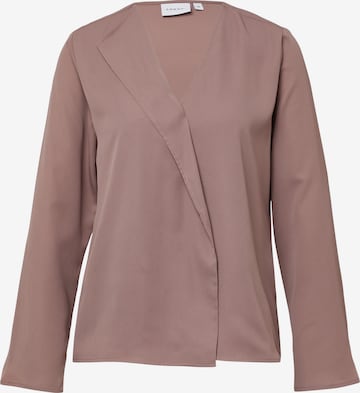 COMMA Blouse in Roze: voorkant