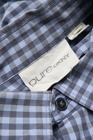 DKNY Button Up Shirt in M in Blue