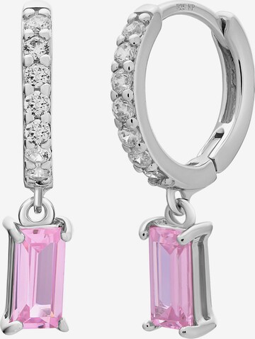 caï Earrings in Pink: front