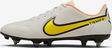 NIKE Soccer Cleats 'Tiempo Legend 9 Academy SG-Pro AC' in Grey: front