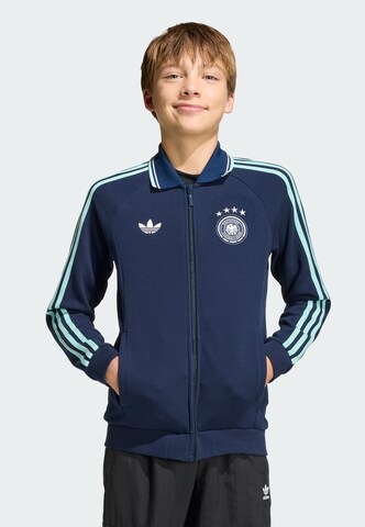 ADIDAS PERFORMANCE - Chaqueta deportiva 'Germany Away Anthem Jacket' en azul: frente