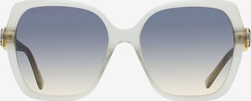 JIMMY CHOO - Óculos de sol em branco: frente