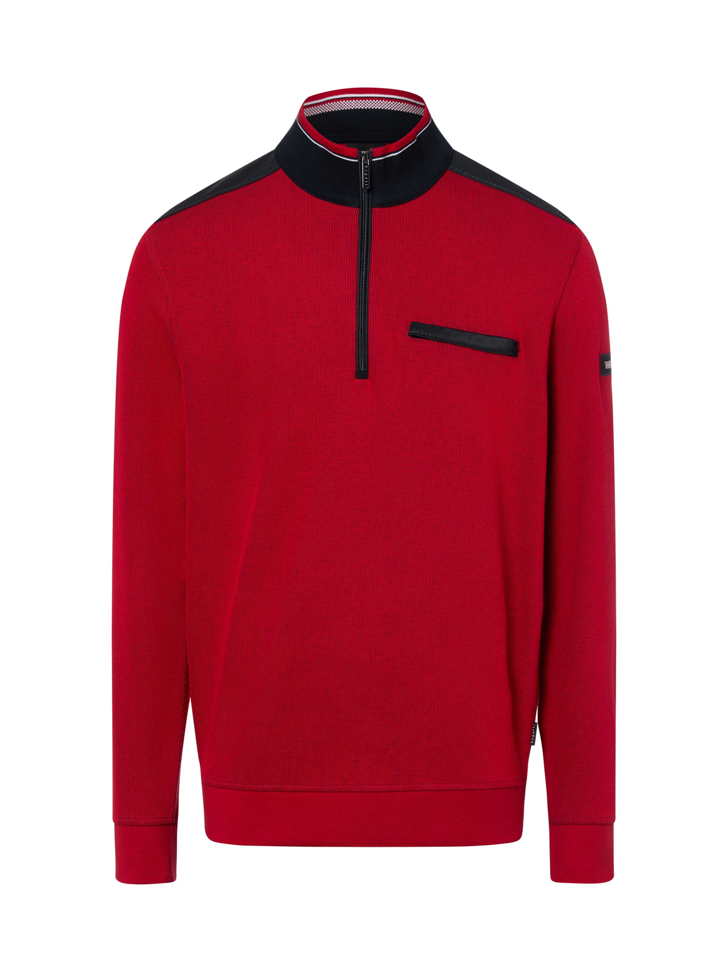 bugatti Sweatshirt in Red: front