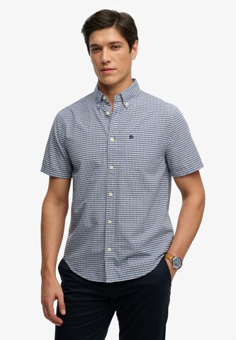 Fit confort Chemise Superdry & Co en bleu : devant