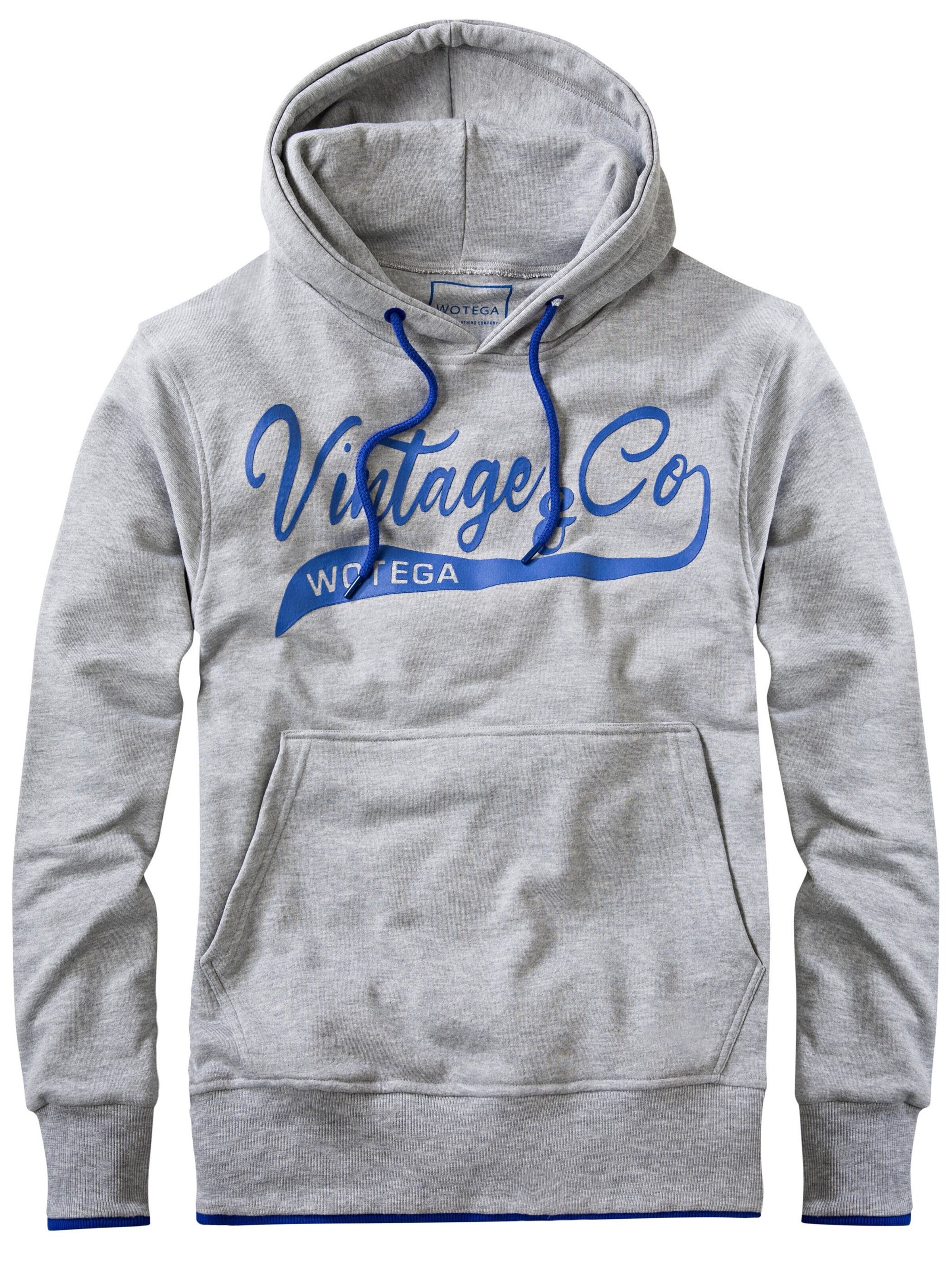 WOTEGA Sweatshirt 'WT Star' in Grau