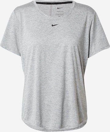 T-shirt fonctionnel NIKE en gris : devant