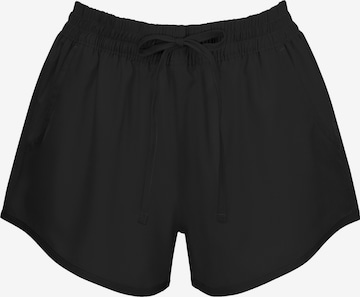 Shorts de bain OLYMPIA en noir : devant