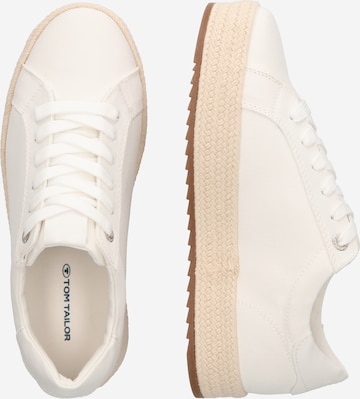 TOM TAILOR Sneakers in White