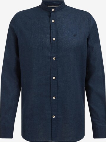 Chemise WE Fashion en bleu : devant