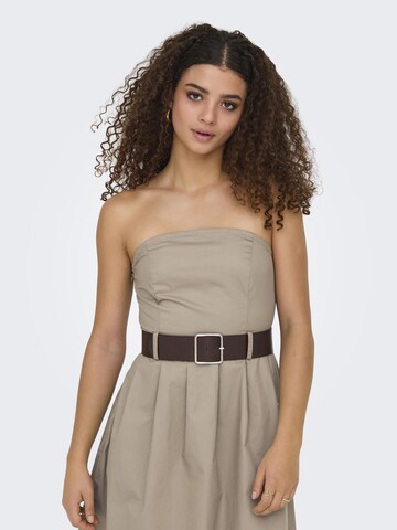 ONLY Dress 'ZORA' in Brown