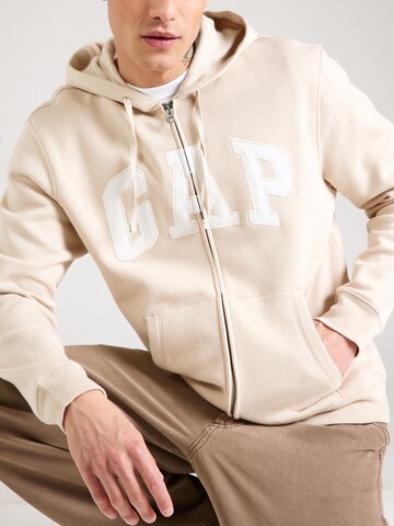 Giacca di felpa 'HERITAGE' di GAP in beige