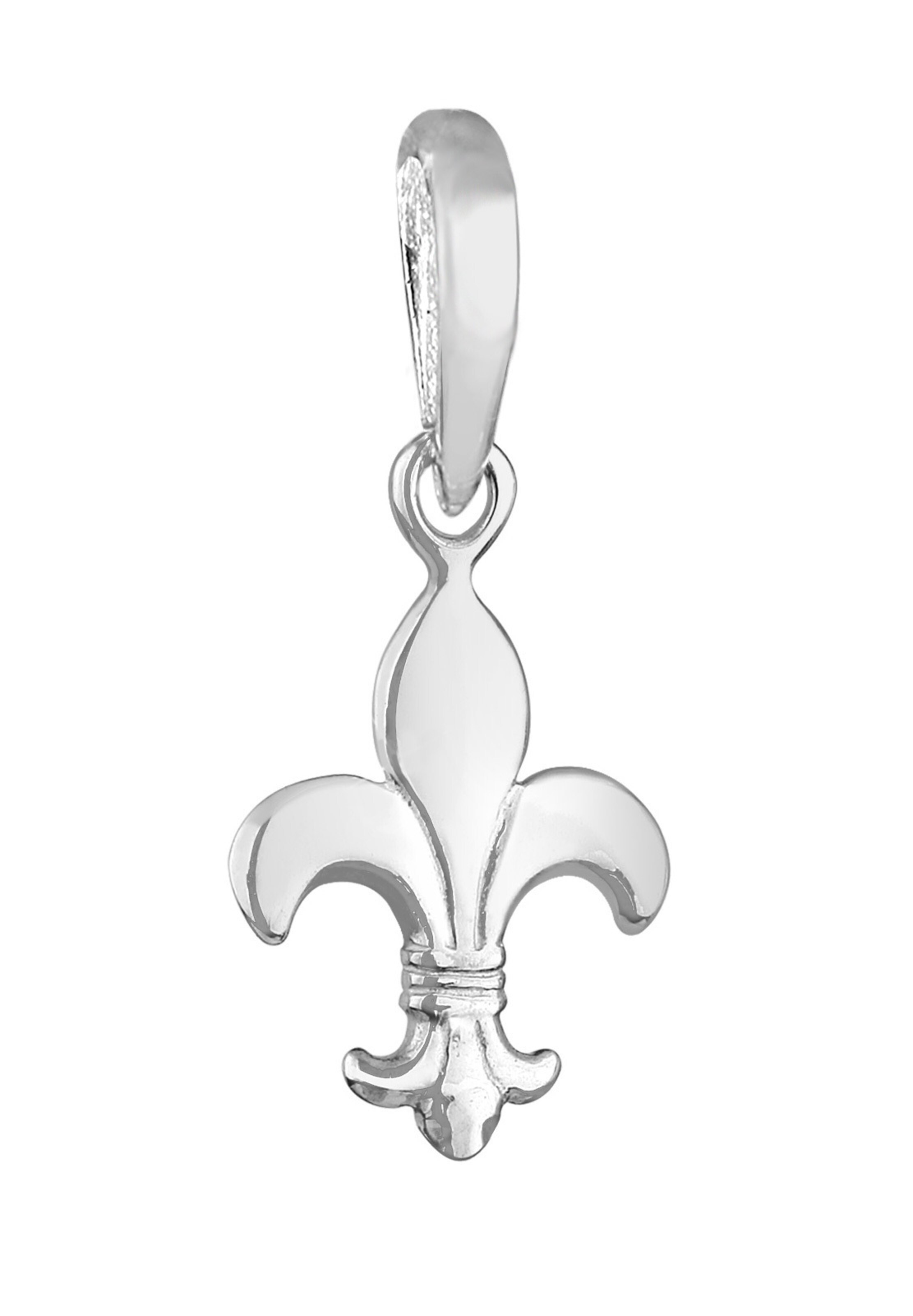Pendentif 'Lilie' ELLI en argent : devant
