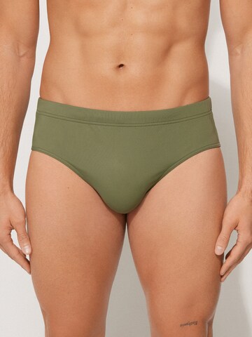 Tezenis Swim Trunks in Green: front