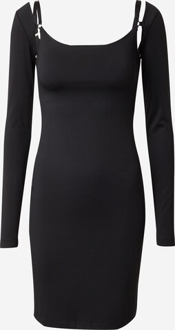 Calvin Klein Jeans Dress in Black: front