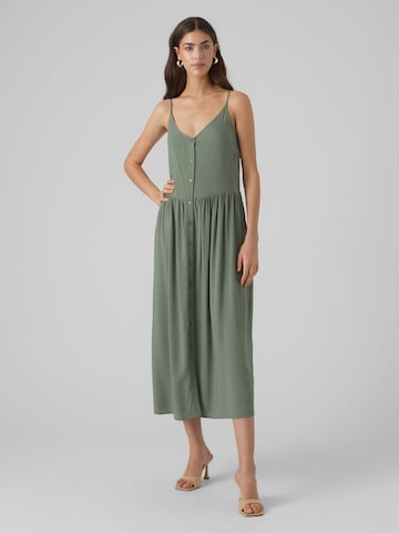 VERO MODA - Vestido de verão 'Alba' em verde: frente