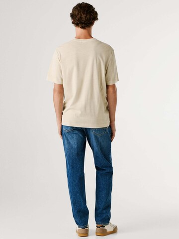 Pepe Jeans Shirt 'MEYER TEE' in Beige