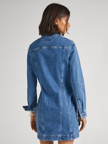 Pepe Jeans Shirt Dress 'YONI' in Blue