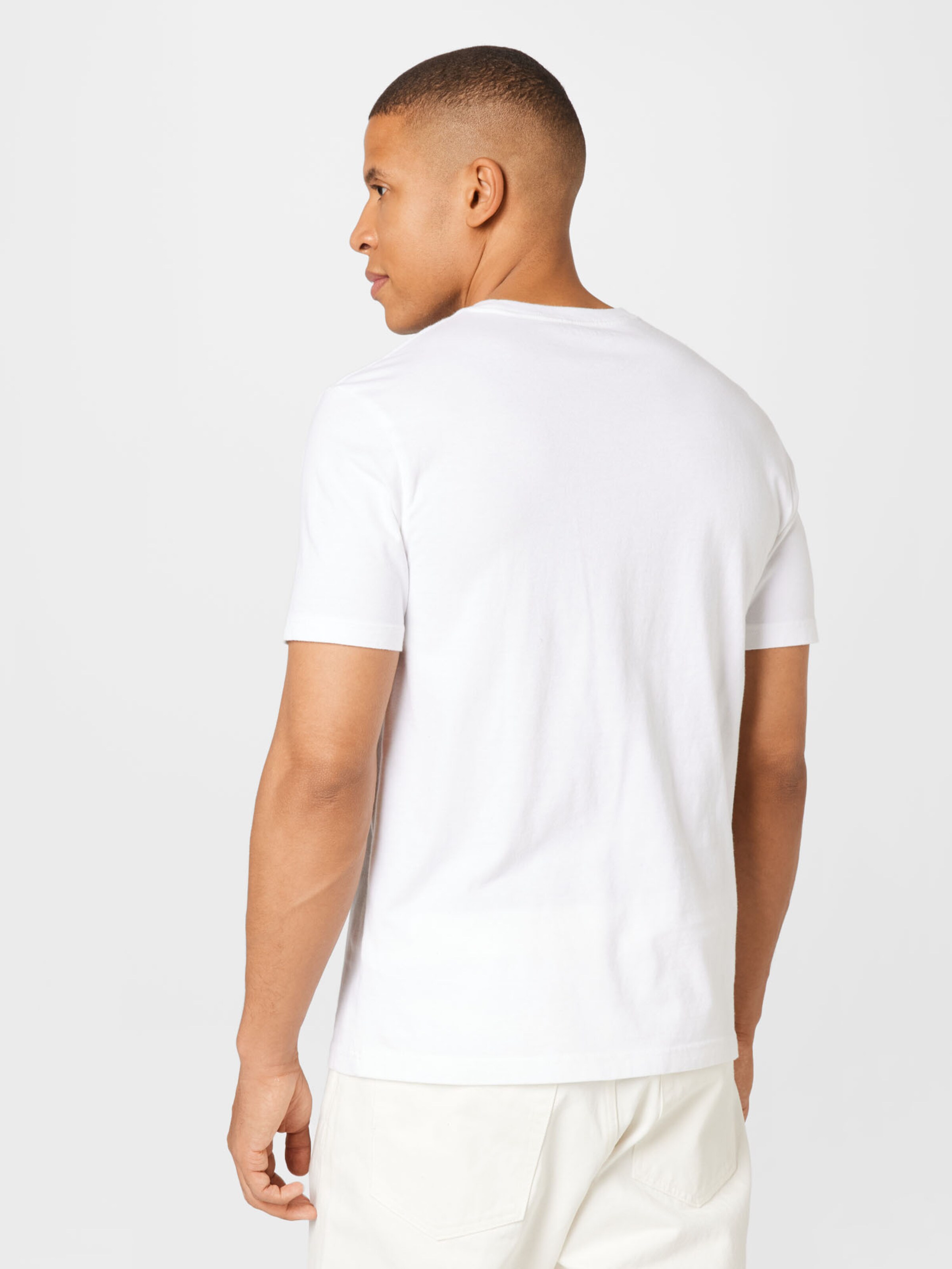 Männer Große Größen American Eagle T-Shirt in Weiß - ME45546 Männer Große Größen American Eagle T-Shirt in Weiß - ME45546