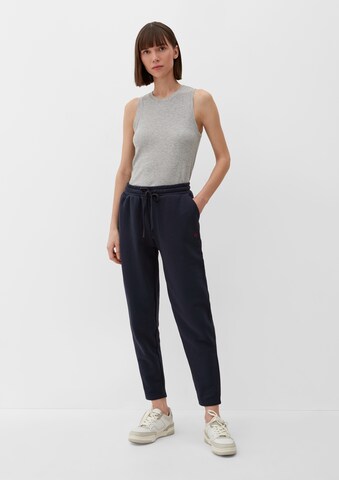 s.Oliver Tapered Broek in Blauw