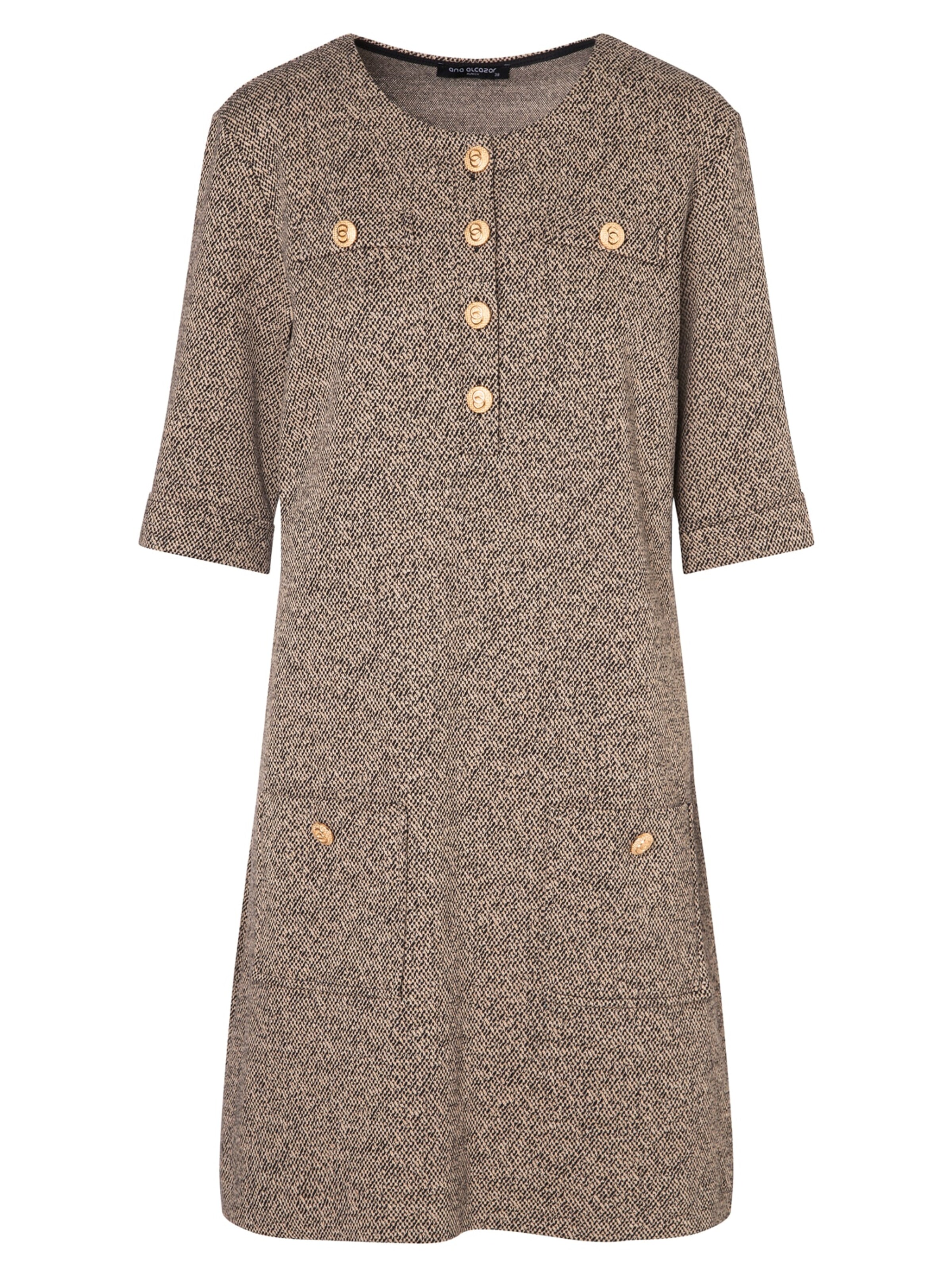 Ana Alcazar Dress ' Enlyroa ' in Brown: front