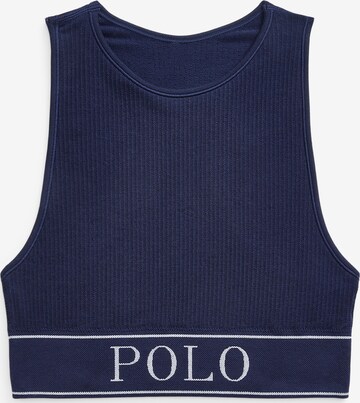 Polo Ralph Lauren Bralette Bra in Blue: front