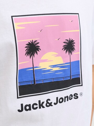 JACK & JONES Póló 'JJPERRY' - kék