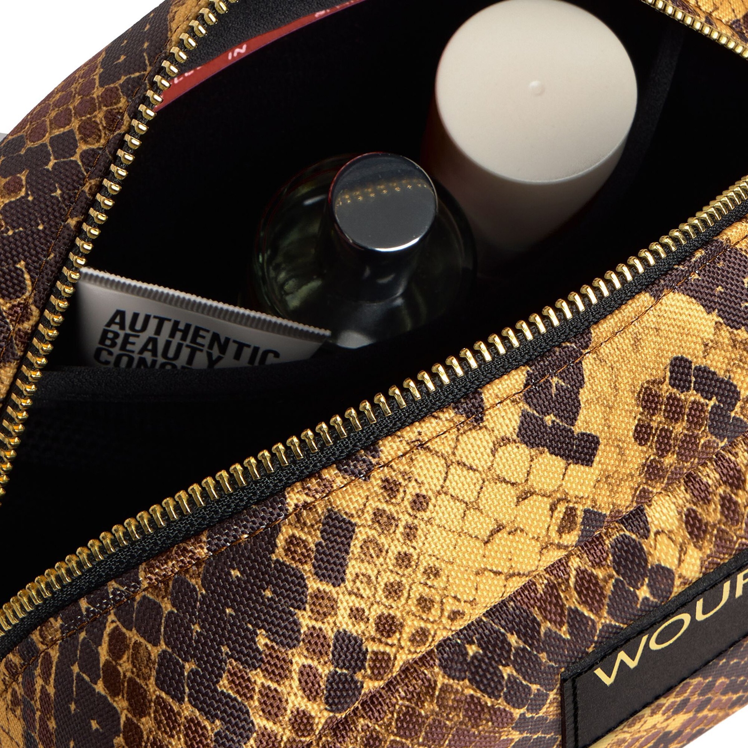 Nécessaire 'Daily' di Wouf in marrone