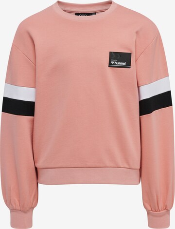 Hummel Sweatshirt in Roze: voorkant