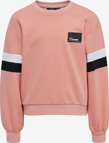 Hummel Sportsweatshirt in Pink: predná strana