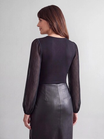 Guido Maria Kretschmer - Body camiseta 'Cassandra' en negro