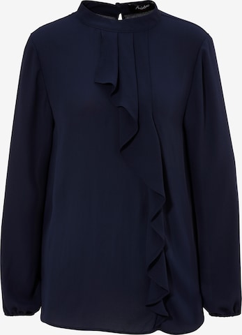 Aniston CASUAL Bluse in Blau: Vorderseite