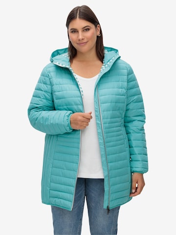 SHEEGO Between-season jacket in Blue: front