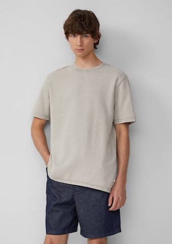 QS Shirt in Grau: Vorderseite