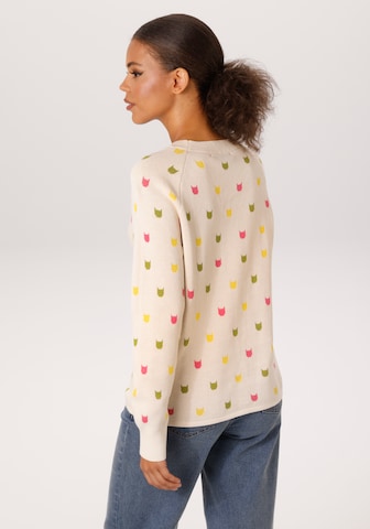 Aniston CASUAL Sweater in Beige