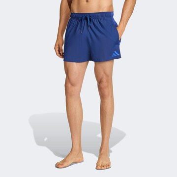 ADIDAS SPORTSWEAR Athletic Swim Trunks in Blue: front
